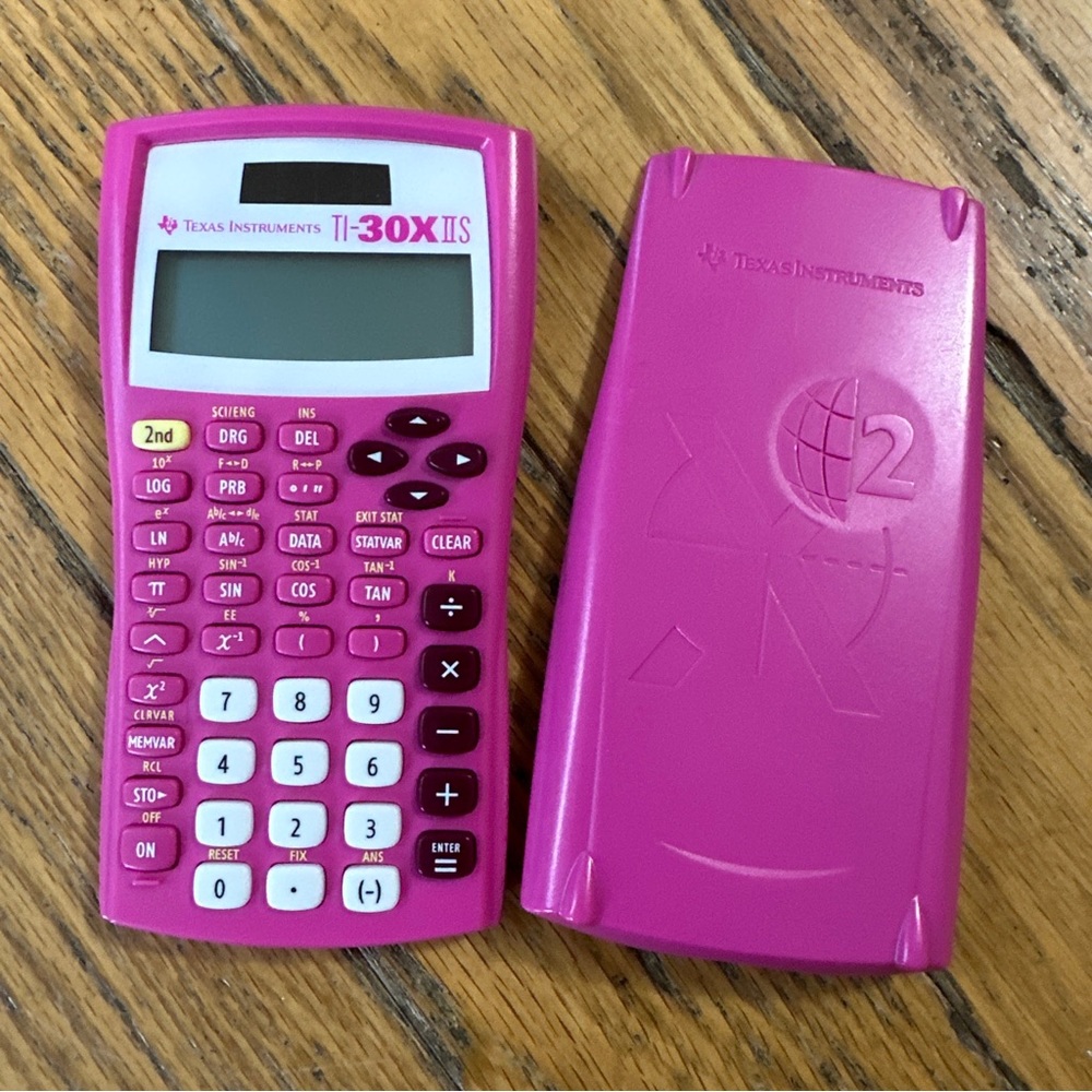 Texas Instruments Pink TI-30X IIS Scientific Calculator
